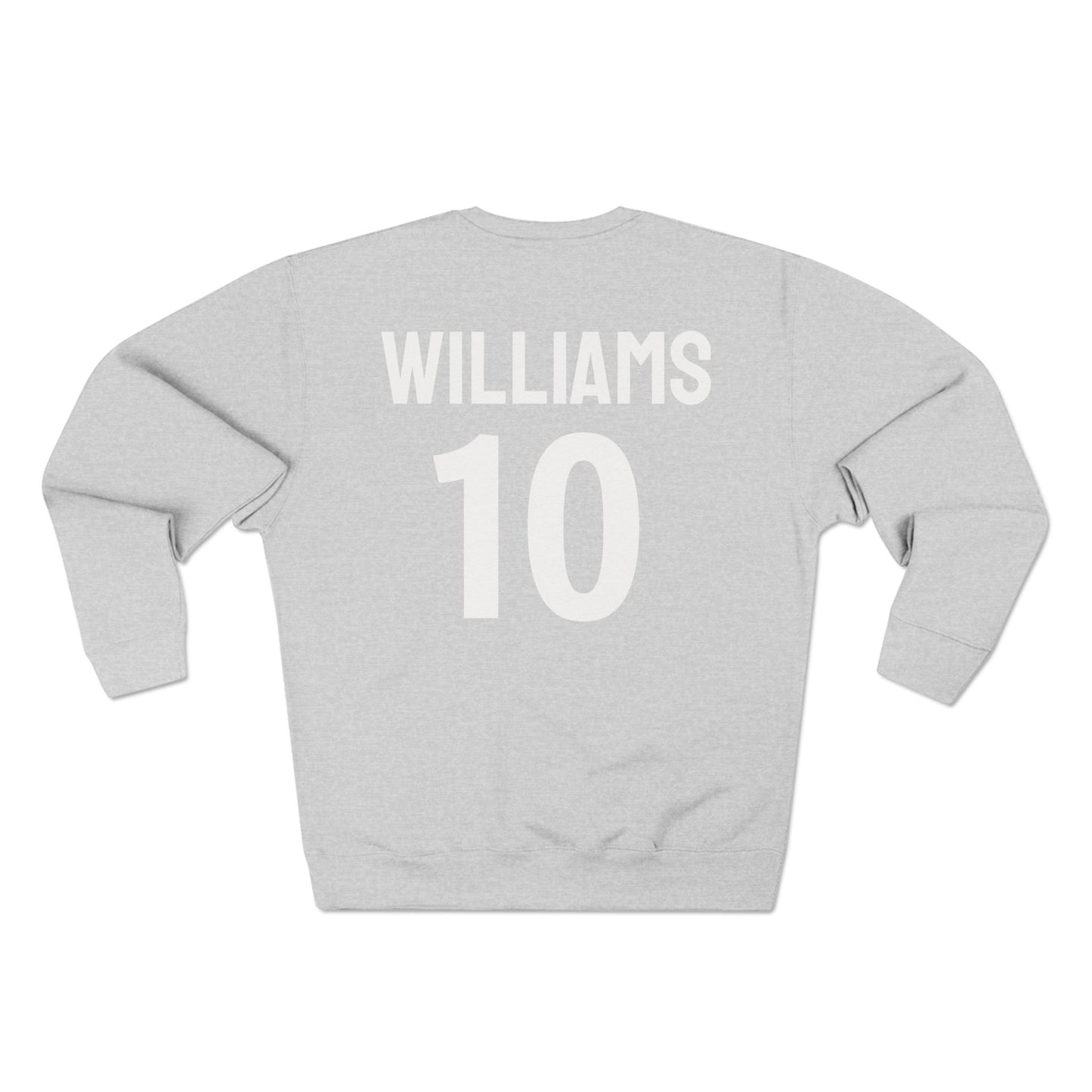 Customizable Patriots Team Logo Sweatshirt — Add Player Name & Number