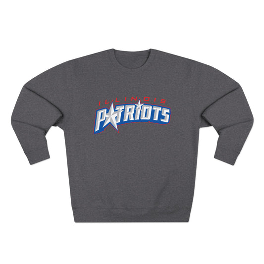 Customizable Patriots Team Logo Sweatshirt — Add Player Name & Number