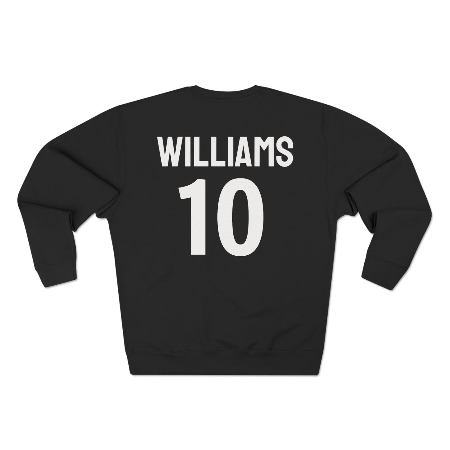 Customizable Patriots Team Logo Sweatshirt — Add Player Name & Number