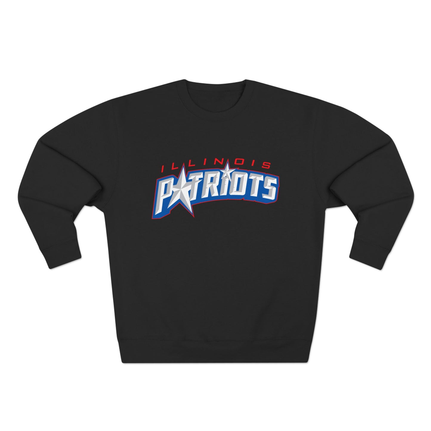 Customizable Patriots Team Logo Sweatshirt — Add Player Name & Number